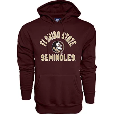 Image of Blue 84 NCAA Florida State Seminoles Mens Hoodie Line Up Team Color, Garnet, X Large