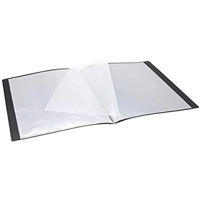 Image of WAYTEX 931400 Document Protector A4 40 Views 20 Pockets Polypropylene Cover Black