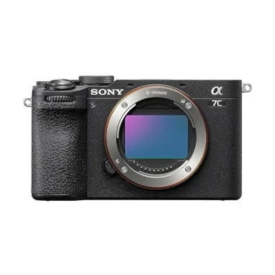 Image of Sony Alpha 7CII Full Frame Mirrorless Camera (compact, 33MP, real time autofocus, 10 fps, 4K movie recording, vari angle touch screen), Black