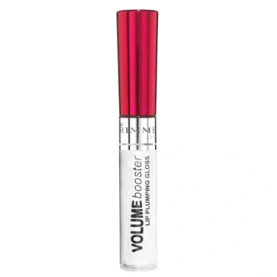 Image of Rimmel London Volume Booster Plumping Gloss Clear 6ml