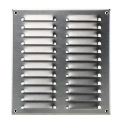 Image of Steinberg14 Stainless Steel Metal 260x280mm Air Vent Grille Cover with Insect Mesh 10x11 inch Ventilation
