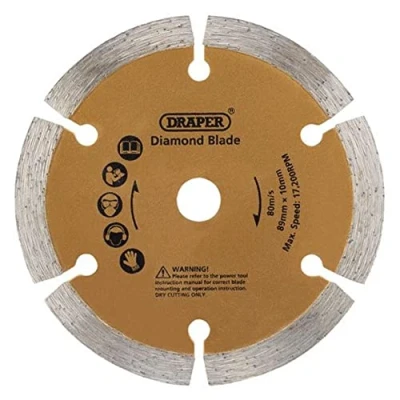Image of Draper 89mm Diamond Blade for Storm Force� Mini Plunge Saw