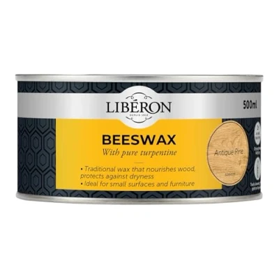 Image of LIBERON BEESWAX PASTE 500ML ANTIQUE PINE