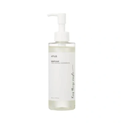 Image of Anua Heartleaf Pore Control Cleansing Oil, Oil Cleanser for Face, Makeup Blackhead Remover, Korean Skin Care 6.76 fl oz(200ml) (original)
