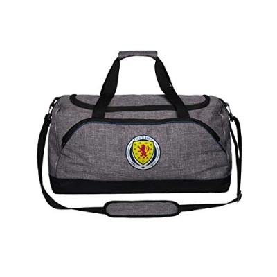 Image of FOCO Football Club Scottish League European World Cup Heather Grey Duffle Bag (Scotland)