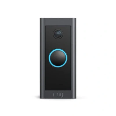 Image of Ring Smart Video Doorbell Wired Black