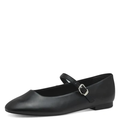 Image of Tamaris Slingback ballet pumps, Women&#039;s, Size: 3.5, Black High quality imitation leather