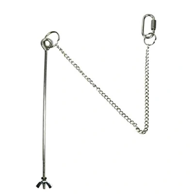 Image of Buwei Bird Chicken Veggies Skewer Food Fruit Holder for Hens Hanging Vegetable Feeder