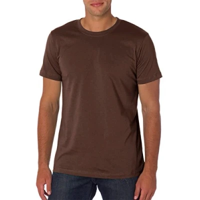 Image of Canvas 3001C Mens Greenwich T Shirt Brown L (US)