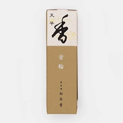 Image of Zen Minded Shoyeido Horin Ten pyo Peaceful Sky Agarwood Japanese Incense 20 Sticks &amp; Holder
