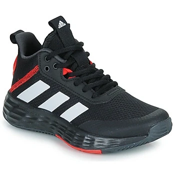 Image of adidas Ownthegame 2.0 Sneaker, core Black/FTWR White/Vivid red, 10 UK Child