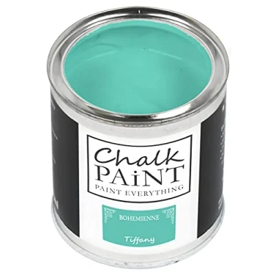 Image of Chalk Paint Everything® Tiffany (Tiffany Blue) 750 ml Water Based for Shabby Chic Furniture, Décor, and Upcycling Projects Non Toxic, Easy to Apply