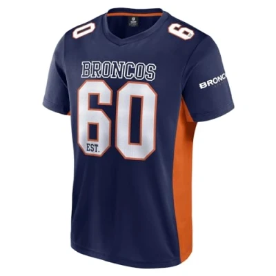 Image of NFL Denver Broncos Core Foundation Top Polymesh Shirt navy, XXL