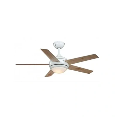 Image of AireRyder Ceiling Fan Fresco White with Light and Remote Control 44 112cm Blades in Pine
