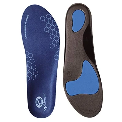 Image of Optimum Plantar Fasciitis Insoles Help Reduce Foot/Heel Pain Ulimate Support Size 6.5 8