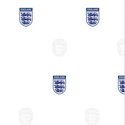 Image of England Football Wallpaper Official Fan Kids Three Lions White Blue Red