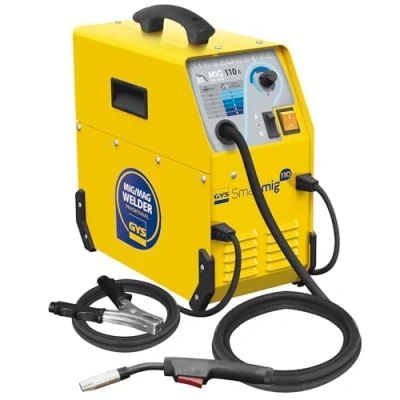 Image of GYS 033993 SMARTMIG 110 Gas free Welding Sation EN60974 Classified 110Amp Suitable for: MIG Welding, Outdoor DIY, Crafts, Maintenance &amp; Agriculutral Repair