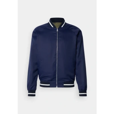 Image of Scotch and Soda Reversible Bomber Dark Blue size XL