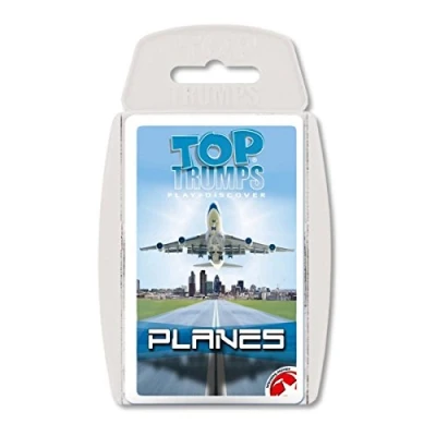 Image of Passenger Planes Top Trumps Card Game, White
