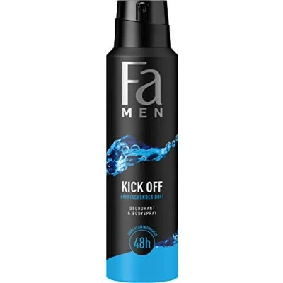Image of FA Deodorant Spray Men Kick Off &amp; Bodyspray 150ml