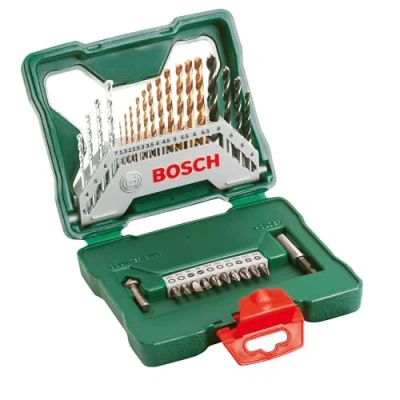 Image of Bosch 30pc. X Line Titanium Drill and Screwdriver Bit Set (for Wood, Masonary Metal, Accessories Screwdriver)