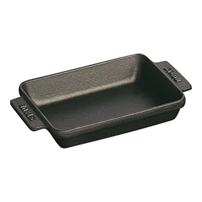 Image of STAUB Mini Dish Rectangular 15 x 11 cm, Black