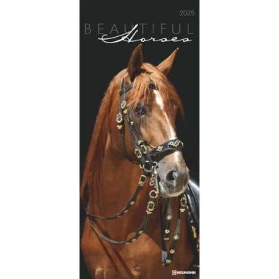 Image of Beautiful Horses 2025 Foto Kalender Wand 30x70: Wild und Schön