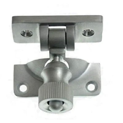 Image of Solid Brighton Sash Fastener 55mm for Sliding Window + Screws (2, Satin Chrome)