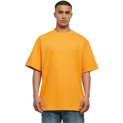 Image of Urban Classics TALL TEE Basic Tshirt, Men&#039;s, Size: 3XL, Orange