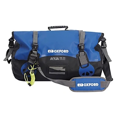 Image of Oxford Aqua RB 30 Marine Waterproof Roll Bag Black/Blue, Ltr