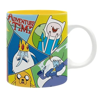 Image of ABYSTYLE Adventure TIME Mug Group of Characters
