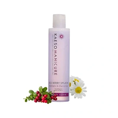 Image of Kaeso Red Berry Splash Manicure Hand Soak 195 ml