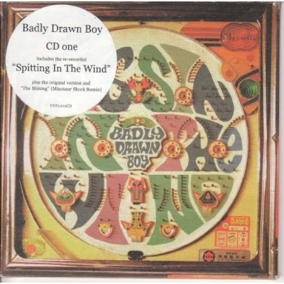 Image of Badly Drawn Boy Spitting In The Wind 2001 UK CD single TNXL010CD