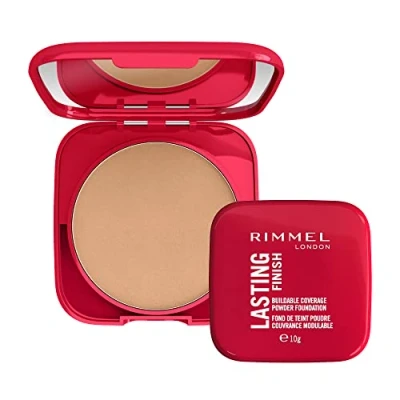 Image of Rimmel London Lasting Finish Compact Foundation, 002 Pearl, 7g