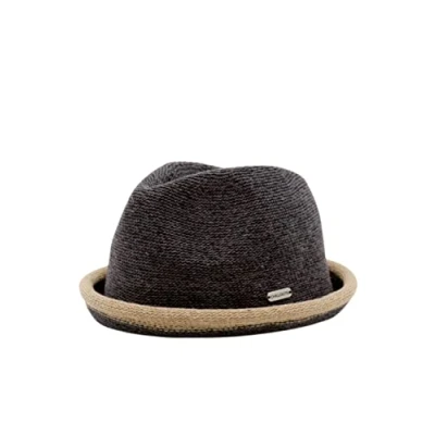 Image of REPLAY Boston Hat, 20 Grey/Brown, L XL