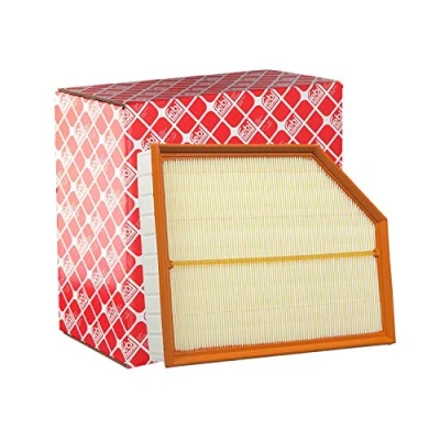 Image of 31370089 Air filter FEBI BILSTEIN 48557 57mm 234,5mm 286mm Insert with pre VOLVO: S90 II, V90 II Estate, XC90