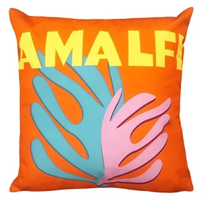 Image of furn. Amalfi Outdoor Polyester Filled Cushion, Polyester, Multi,43 x 43cm