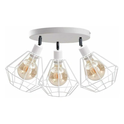 Image of Fokal Ceiling Spotlight Clusters White, 32cm, 3x E27