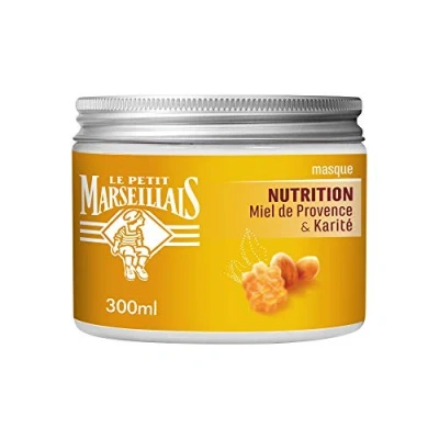 Image of Le Petit Marseillais Nutrition Mask for Dry and Damaged Hair, Provence Honey &amp; Shea 300 ml