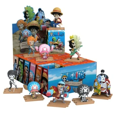 Image of Mighty Jaxx Freeny&#039;s Hidden Dissectibles: One Piece Series 2 Sealed Tray of 12 Blind Box Toy Collectible Figurines
