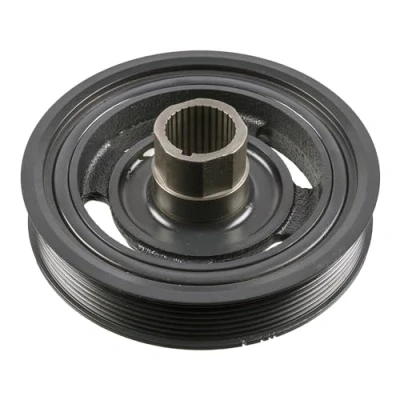Image of 13810RZP003 crankshaft Pulley FEBI BILSTEIN 107196 7PK 157mm 6 for HONDA: CR V 3