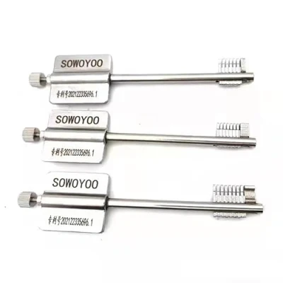 Image of 3 Piece Fast Flagpole Keys, Blade Lock Picks Set for Safe Box AK8 BK7 CK6 Locks, Professional Locksmith Tools Opener