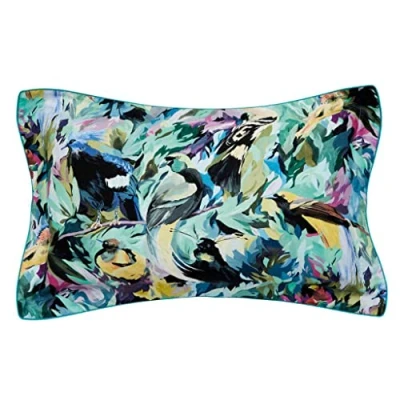 Image of Harlequin Dance of Adornment Bedding in Wilderness (Oxford Pillowcase 74cm x 48cm)