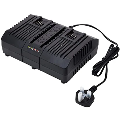 Image of WORX WA3883 20V Dual Port Fast Battery Charger