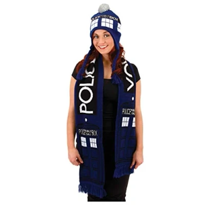 Image of Horror Shop Dr. Who Tardis Scarf