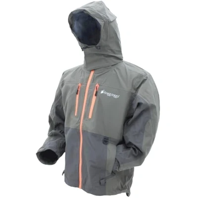 Image of FROGG TOGGS Men&#039;s Pilot 2 Guide Waterproof Breathable Rain Jacket, Dust Blue/Slate, S UK