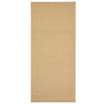 Image of vidaXL Rug Natural Sisal 66x150 cm
