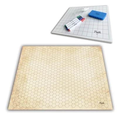Image of Double Sided Battle Game Mat for DND Tabletop RPG Map. Great Dungeons and Dragons, Pathfinder, Warhammer, Other Games