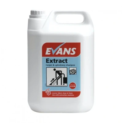 Image of Evans Extract Low Foam Perfumed Carpet Shampoo 5ltr