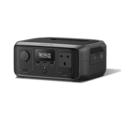 Image of ECOFLOW Portable Power Station RIVER 3, 245Wh LFP Battery, Up to 600W Output, 2x Runtime With GaN,